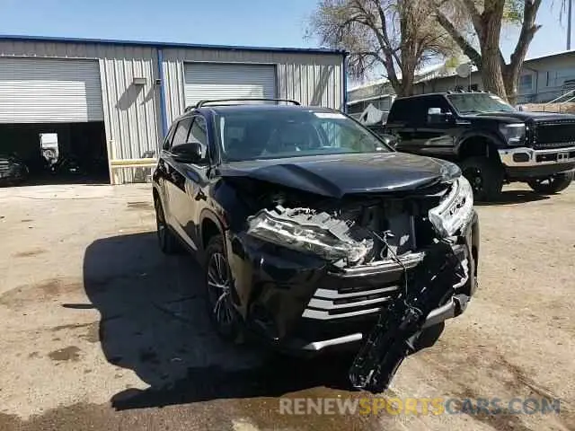 11 Photograph of a damaged car 5TDZZRFH5KS360833 TOYOTA HIGHLANDER 2019