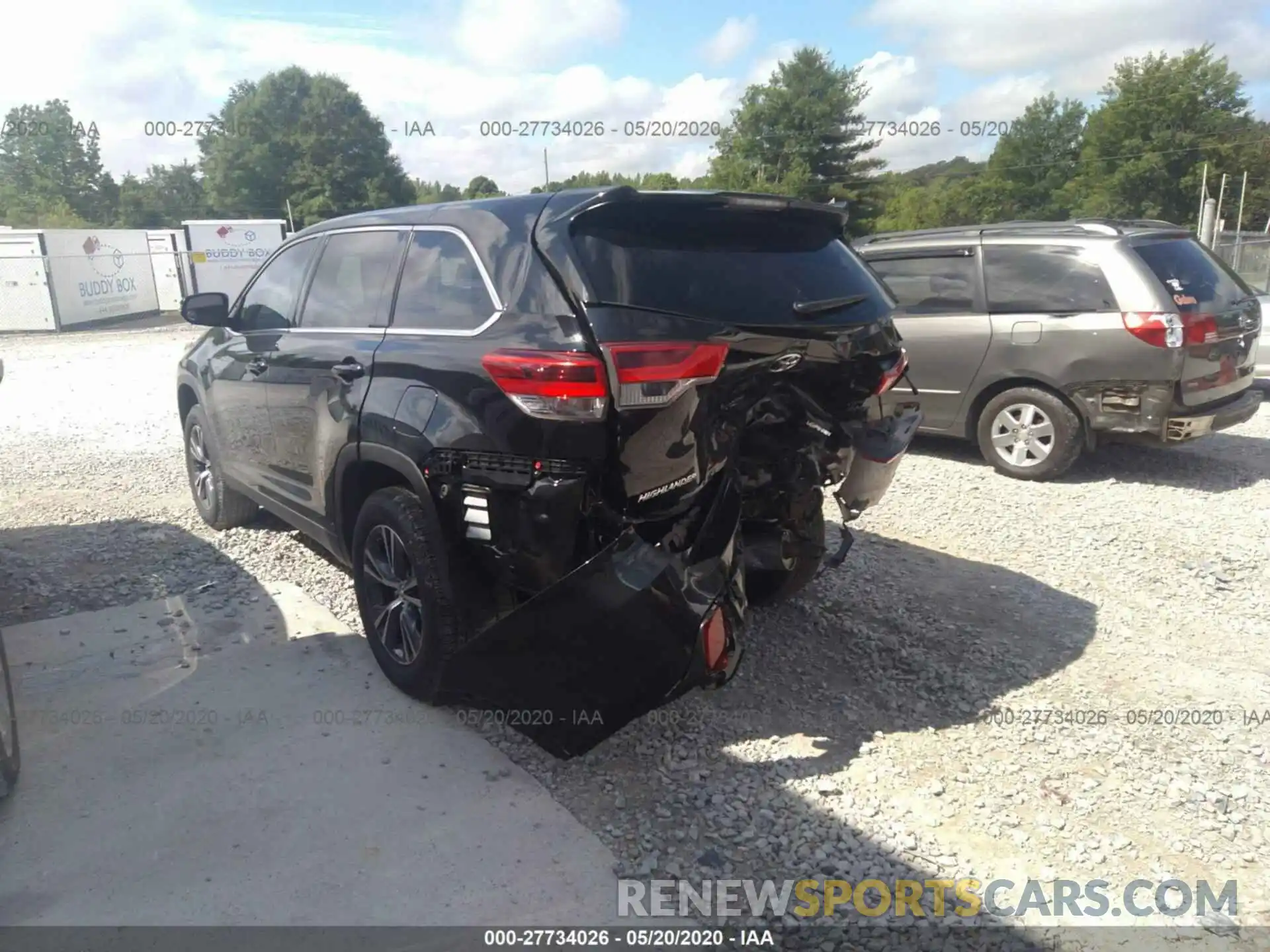 6 Photograph of a damaged car 5TDZZRFH6KS334452 TOYOTA HIGHLANDER 2019