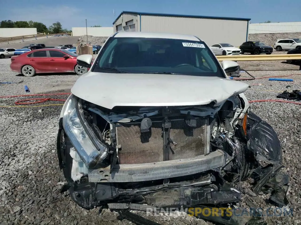 5 Photograph of a damaged car 5TDZZRFHXKS299737 TOYOTA HIGHLANDER 2019
