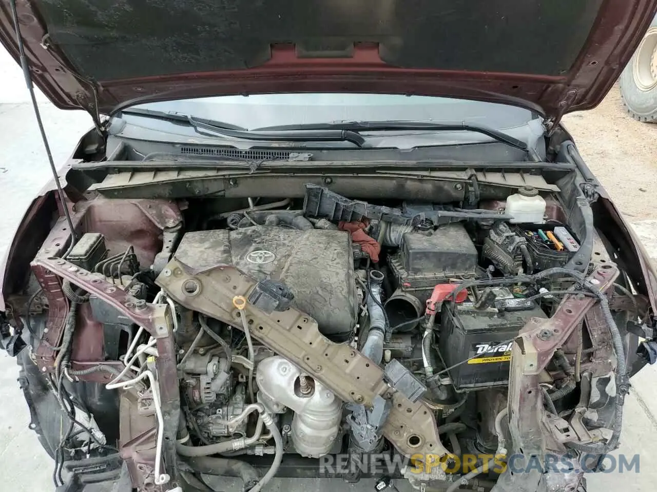 12 Photograph of a damaged car 5TDZZRFHXKS357362 TOYOTA HIGHLANDER 2019