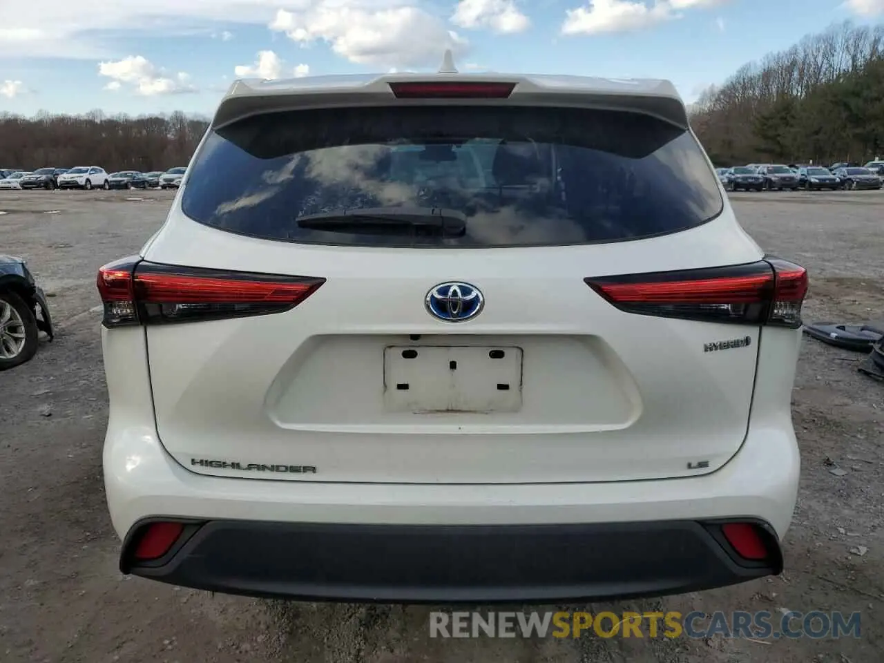6 Photograph of a damaged car 5TDBBRCH0LS002146 TOYOTA HIGHLANDER 2020