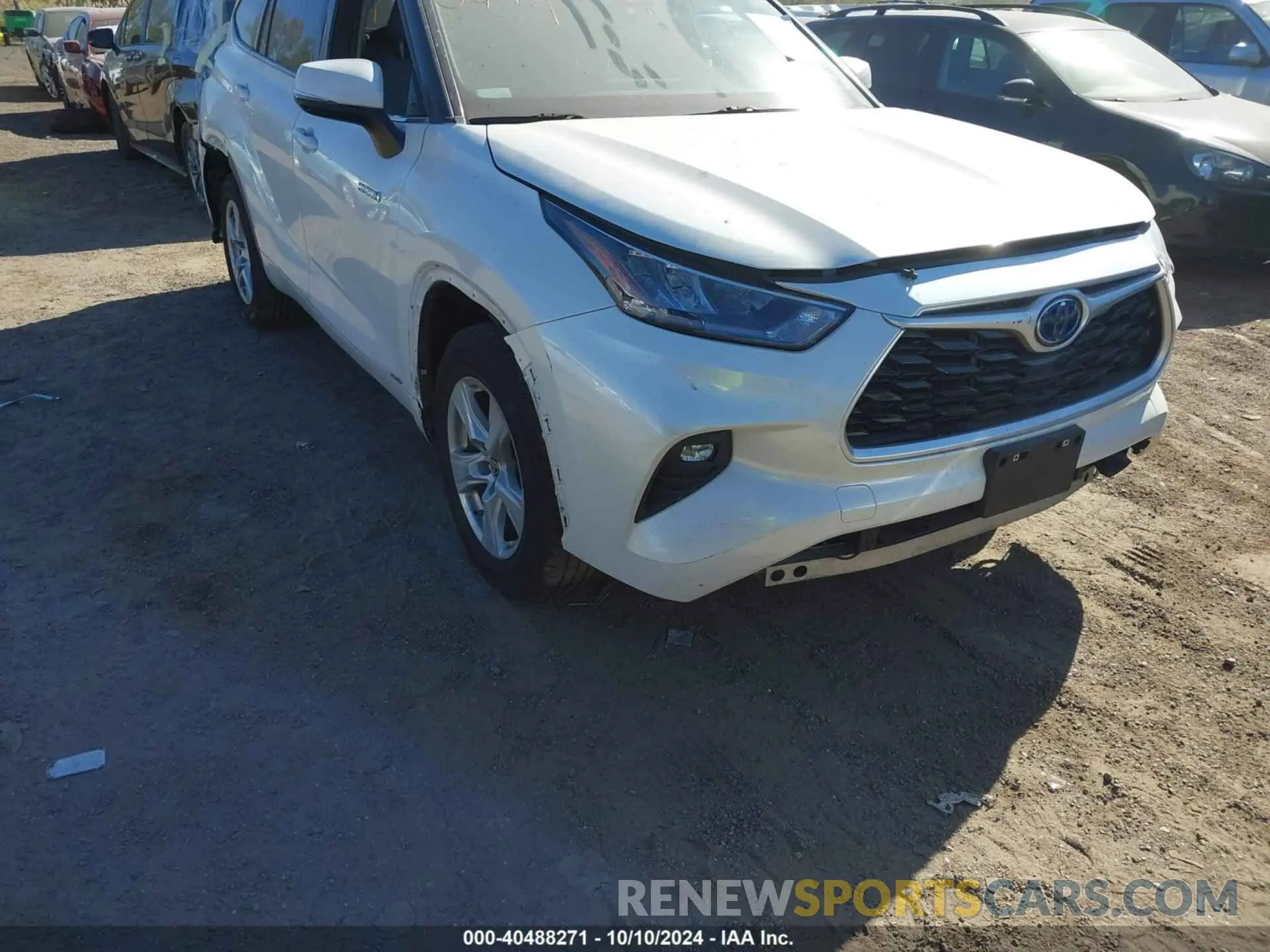 1 Photograph of a damaged car 5TDBBRCH3LS005137 TOYOTA HIGHLANDER 2020