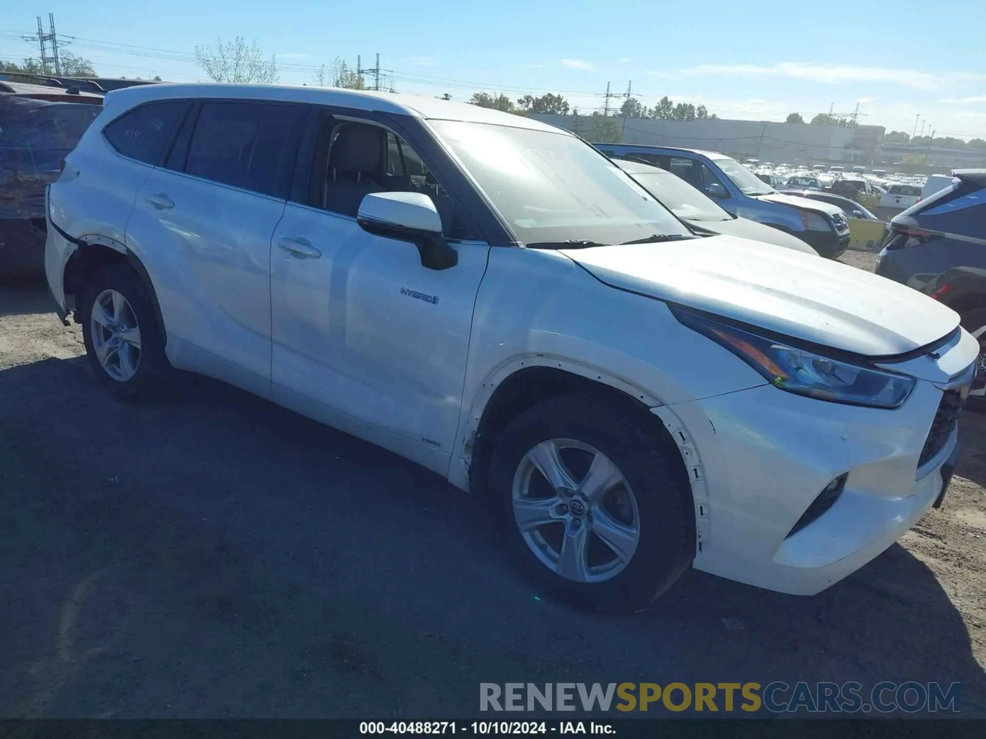 18 Photograph of a damaged car 5TDBBRCH3LS005137 TOYOTA HIGHLANDER 2020