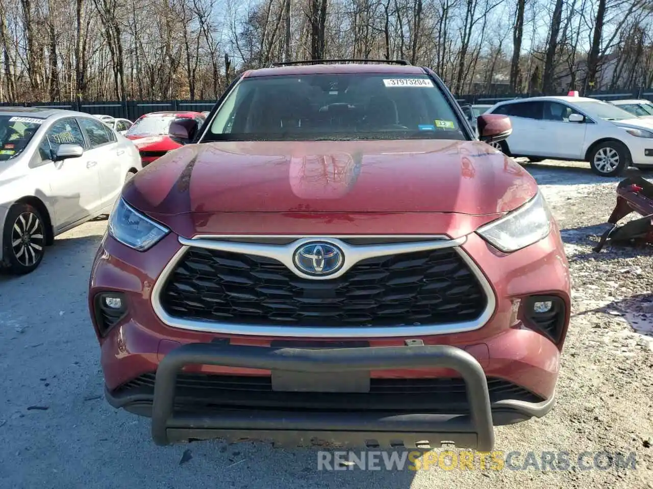 5 Photograph of a damaged car 5TDBBRCHXLS503786 TOYOTA HIGHLANDER 2020