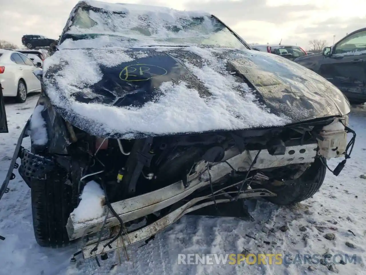 9 Photograph of a damaged car 5TDBZRBH1LS018773 TOYOTA HIGHLANDER 2020