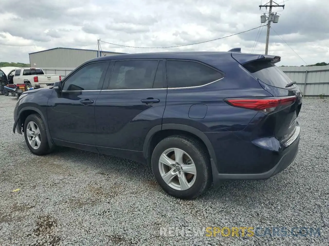 2 Photograph of a damaged car 5TDBZRBH8LS012906 TOYOTA HIGHLANDER 2020
