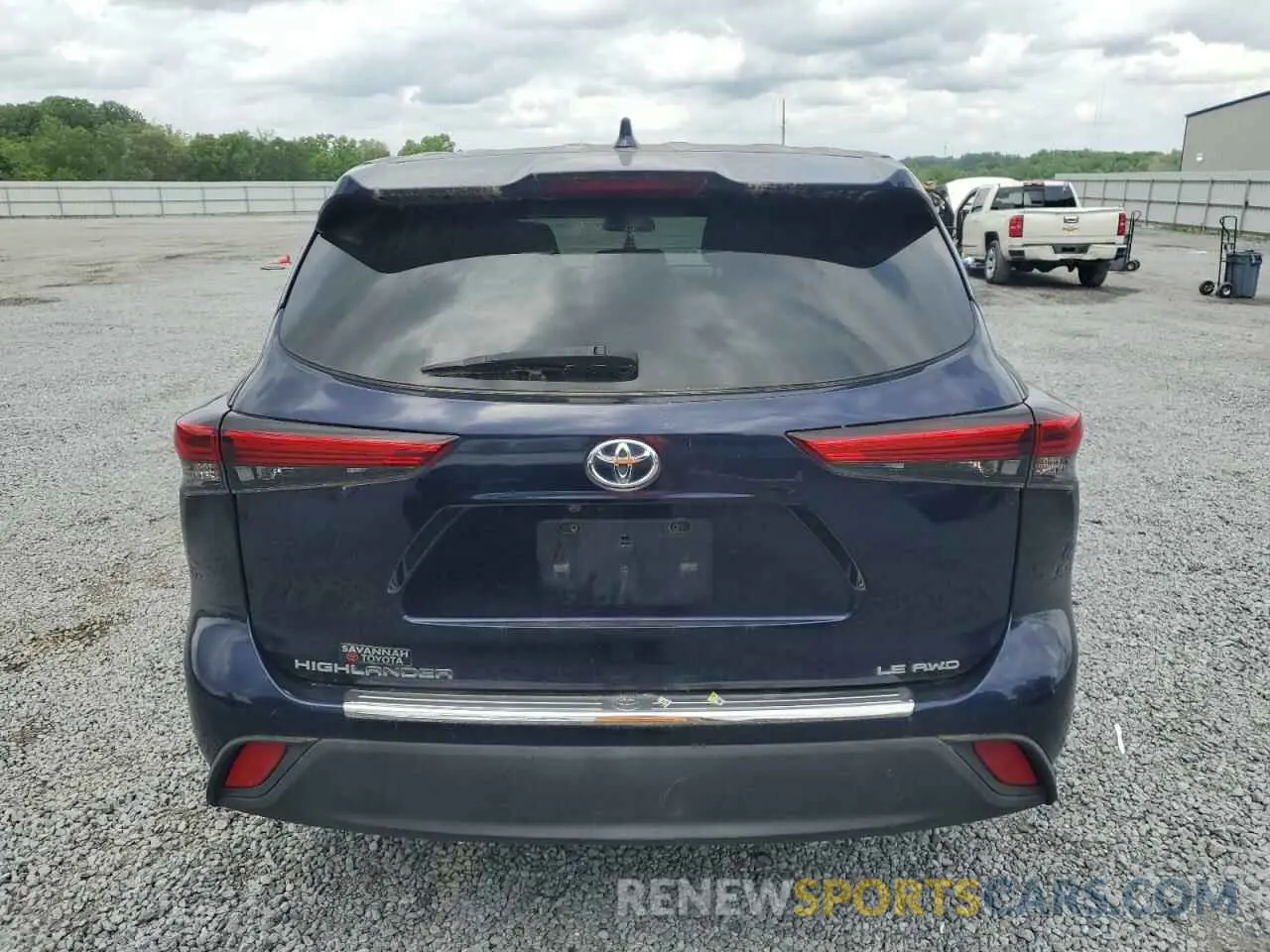 6 Photograph of a damaged car 5TDBZRBH8LS012906 TOYOTA HIGHLANDER 2020