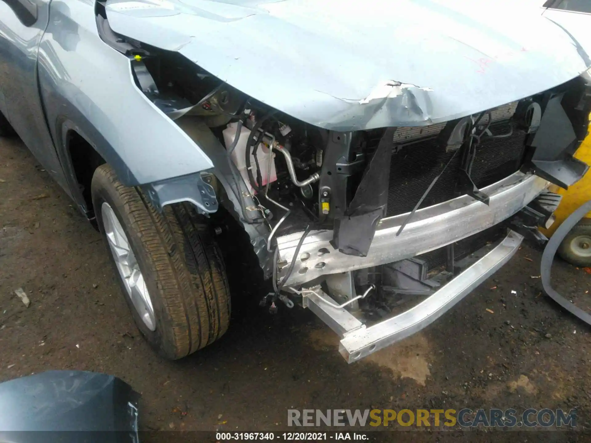 6 Photograph of a damaged car 5TDBZRBH8LS045971 TOYOTA HIGHLANDER 2020