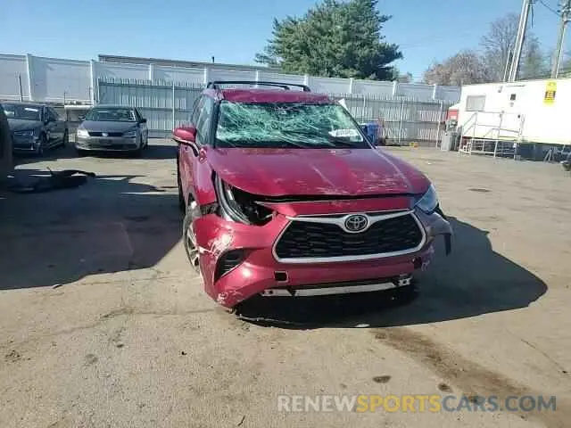 14 Photograph of a damaged car 5TDBZRBH8LS515044 TOYOTA HIGHLANDER 2020