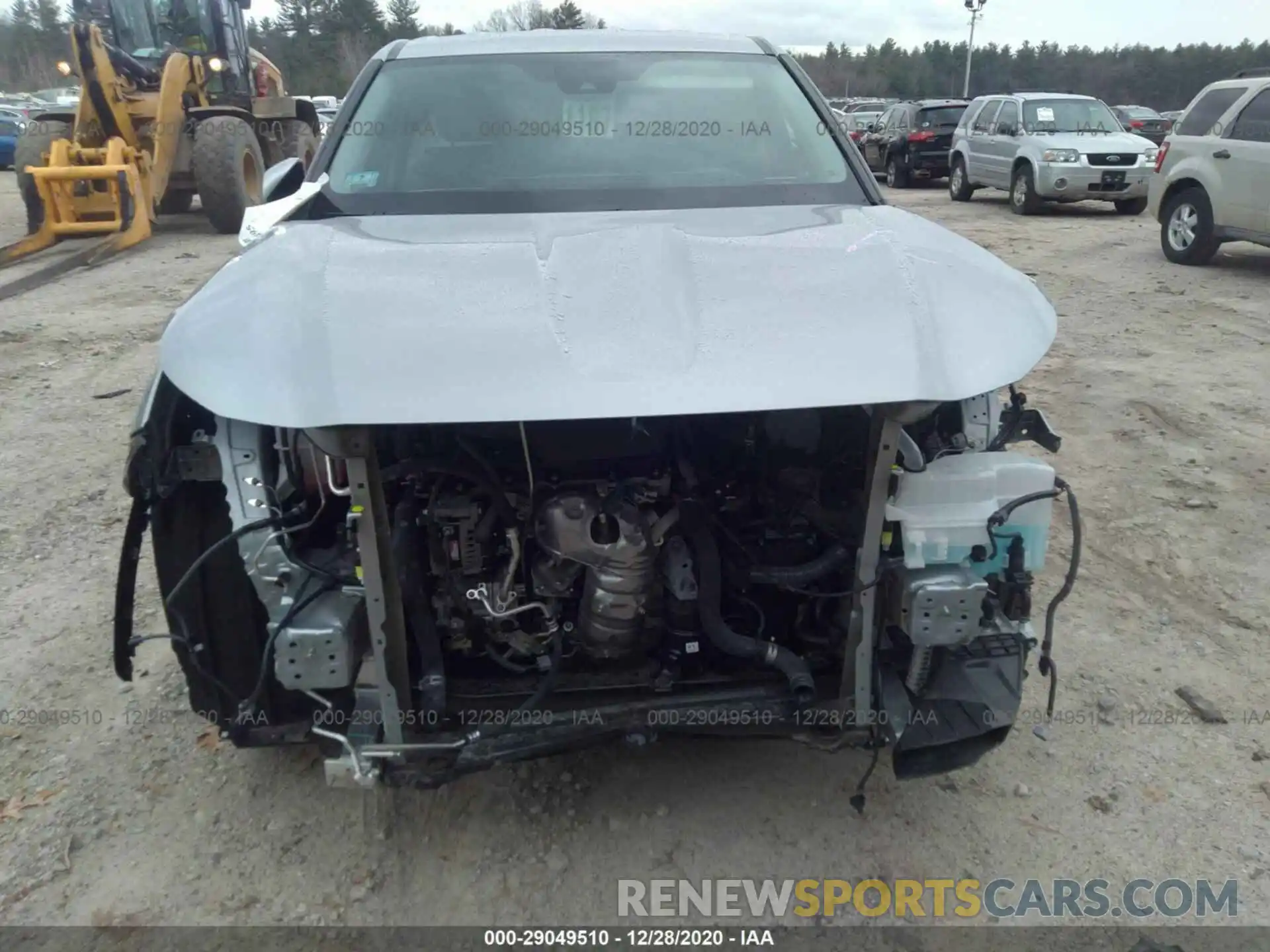 6 Photograph of a damaged car 5TDBZRBHXLS504465 TOYOTA HIGHLANDER 2020