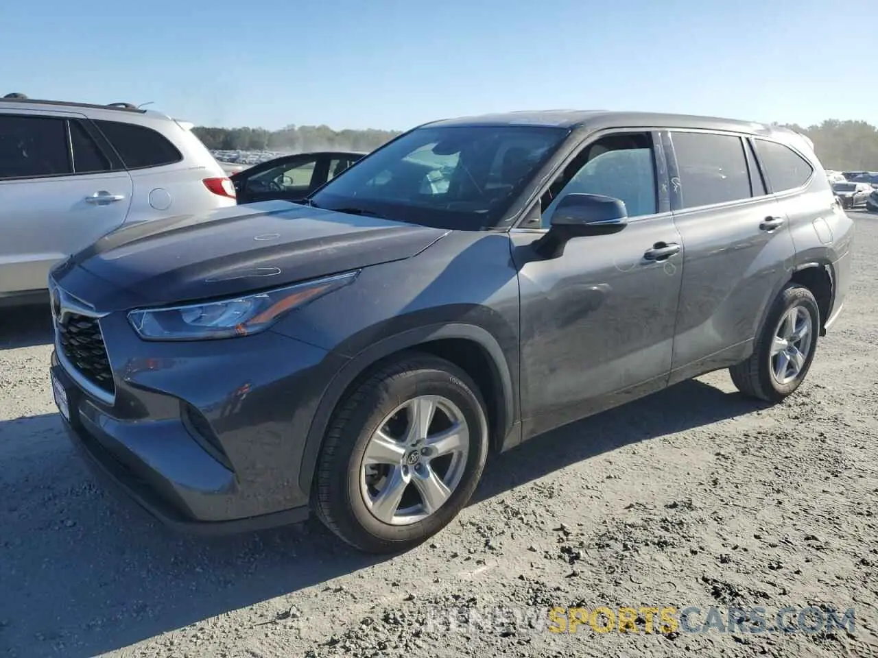 1 Photograph of a damaged car 5TDCZRAH2LS004760 TOYOTA HIGHLANDER 2020