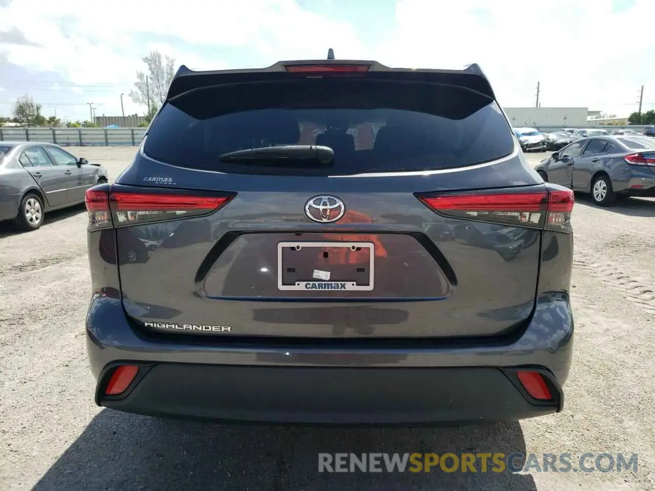 6 Photograph of a damaged car 5TDCZRAH2LS508628 TOYOTA HIGHLANDER 2020