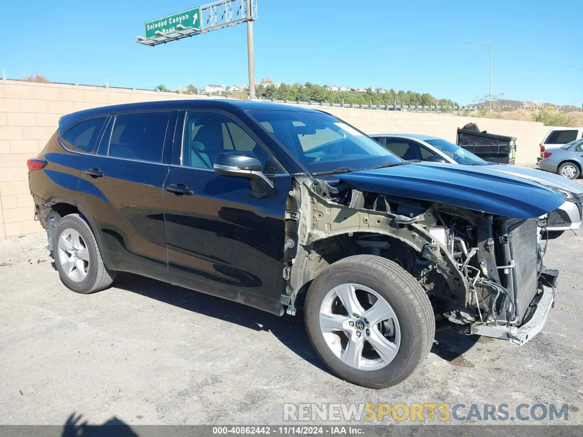 14 Photograph of a damaged car 5TDCZRAH2LS509441 TOYOTA HIGHLANDER 2020