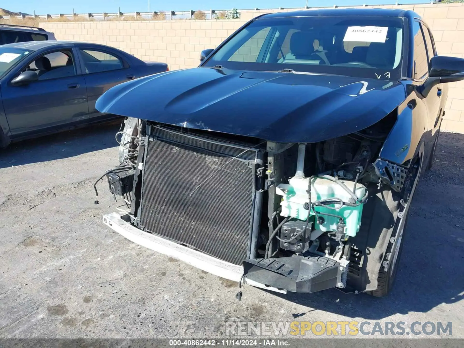 6 Photograph of a damaged car 5TDCZRAH2LS509441 TOYOTA HIGHLANDER 2020