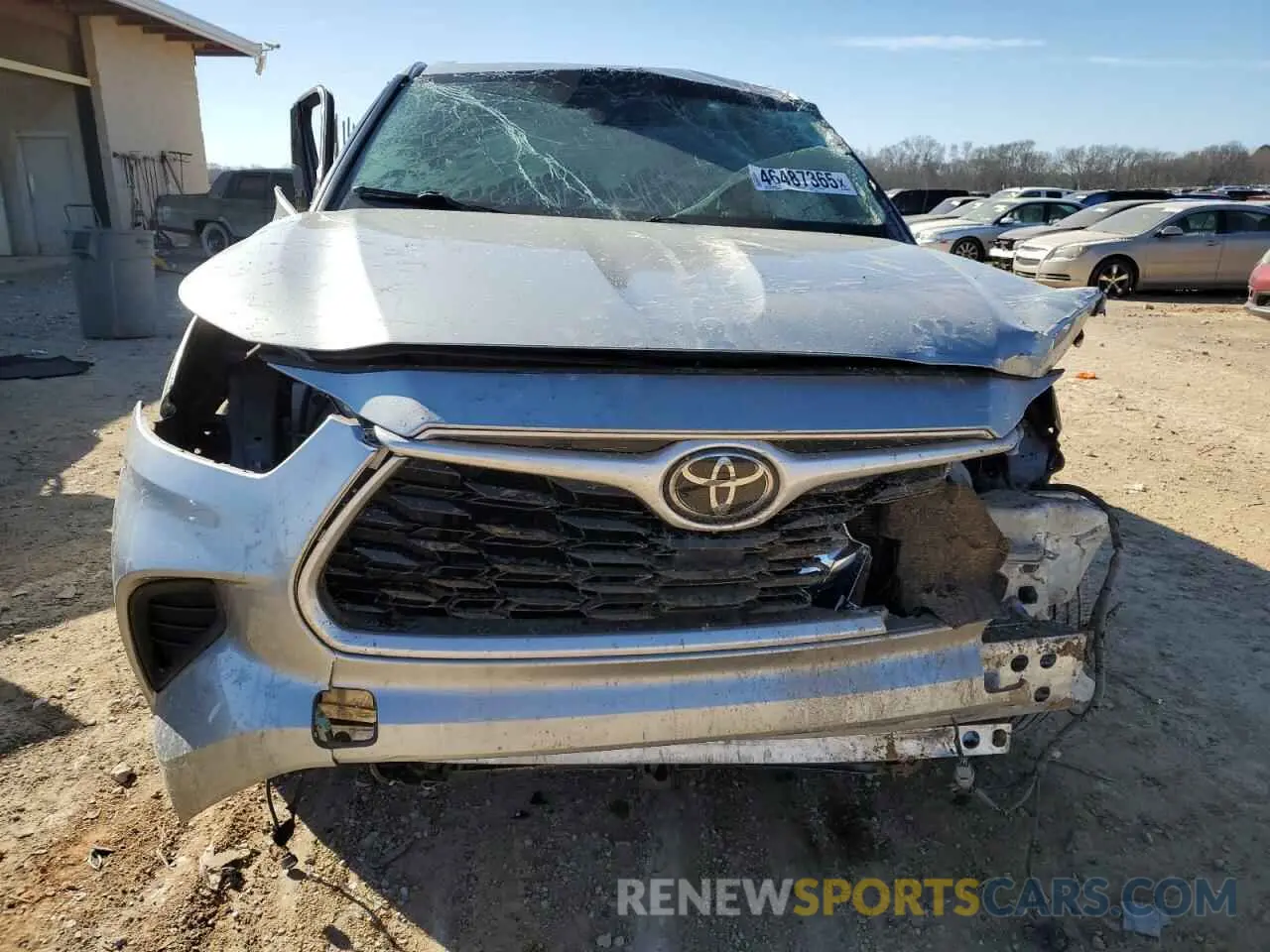 5 Photograph of a damaged car 5TDCZRAH4LS506413 TOYOTA HIGHLANDER 2020