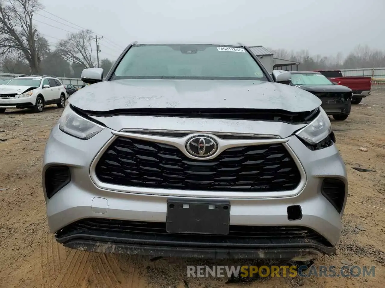 5 Photograph of a damaged car 5TDCZRAH7LS029119 TOYOTA HIGHLANDER 2020