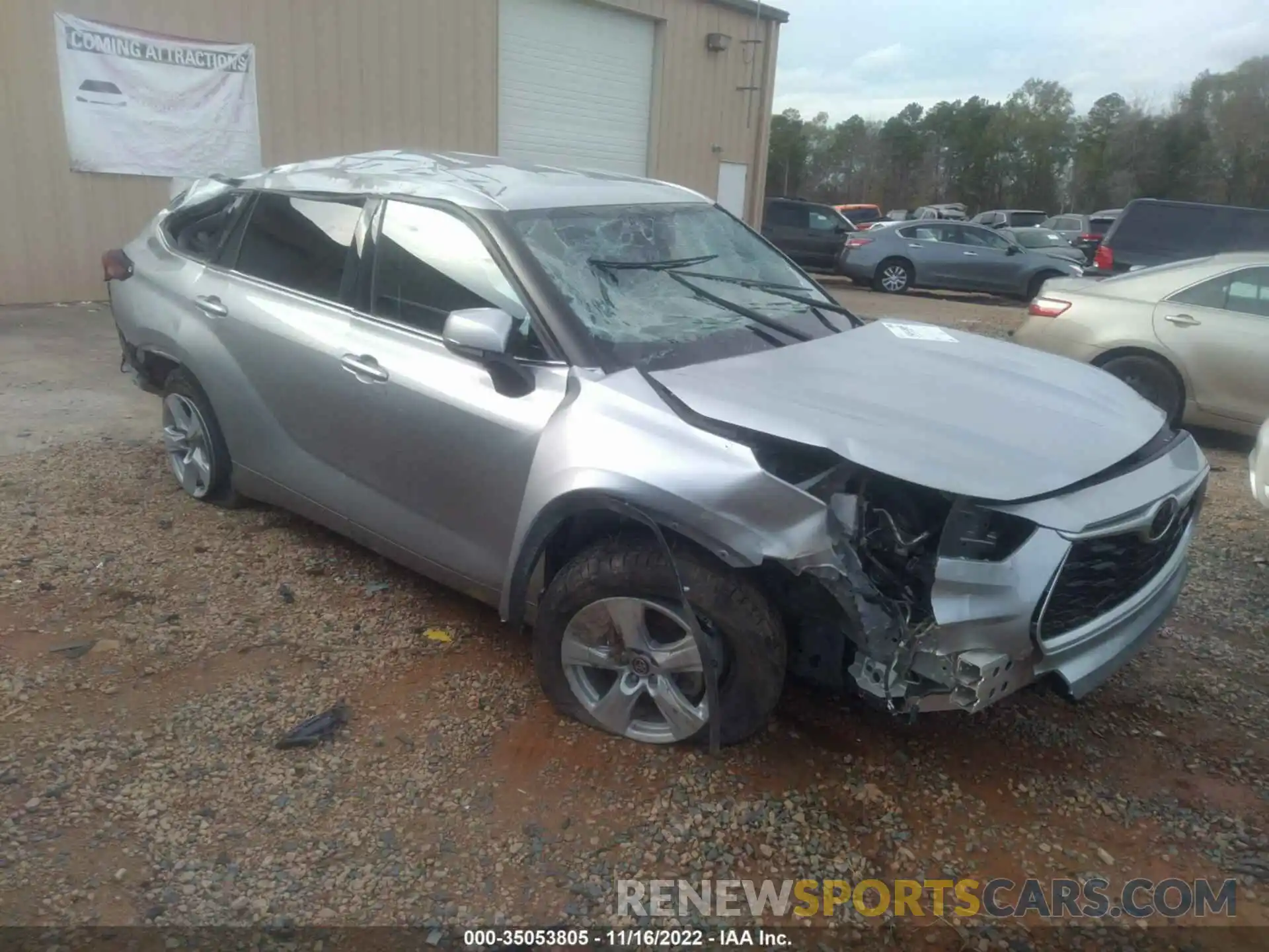 6 Photograph of a damaged car 5TDCZRAH9LS510490 TOYOTA HIGHLANDER 2020