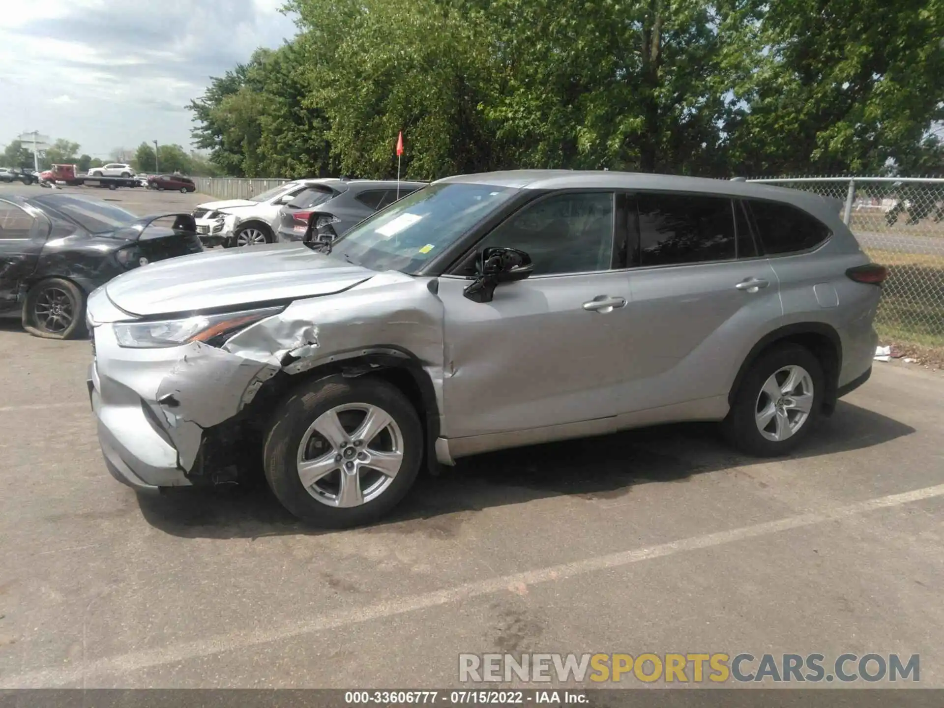 6 Photograph of a damaged car 5TDCZRBH0LS505824 TOYOTA HIGHLANDER 2020