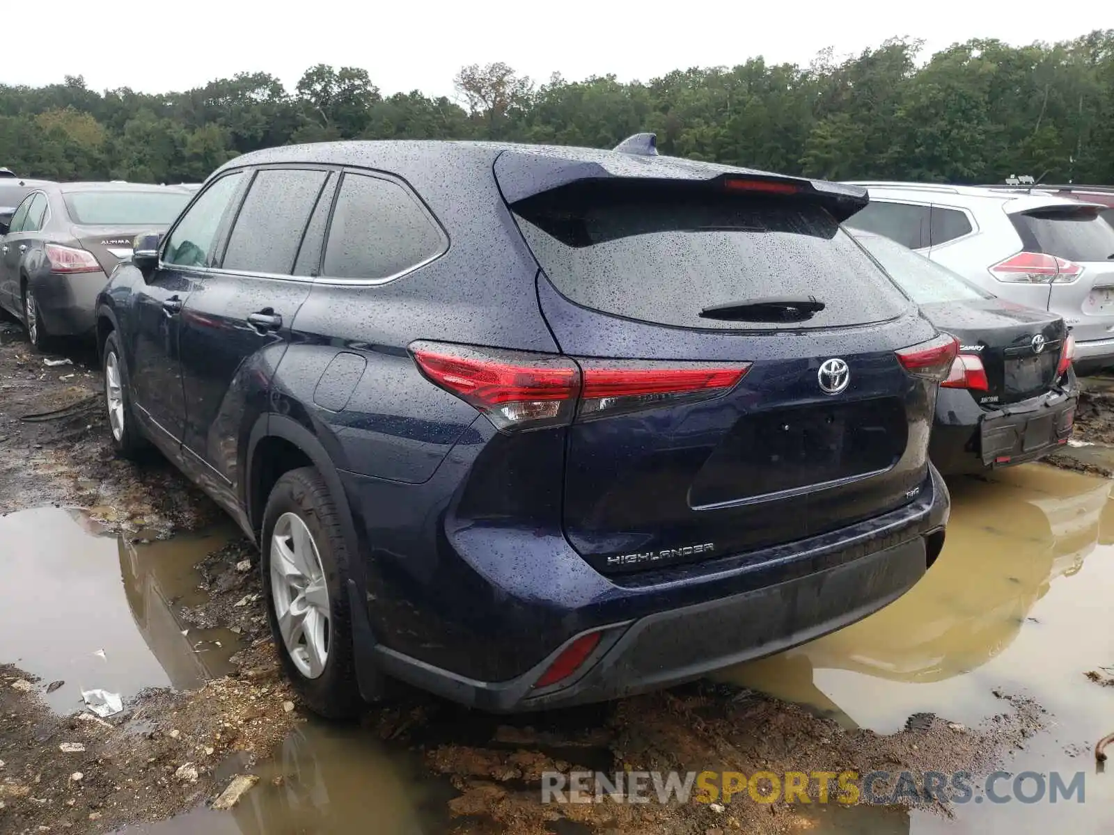 3 Photograph of a damaged car 5TDCZRBH1LS001847 TOYOTA HIGHLANDER 2020