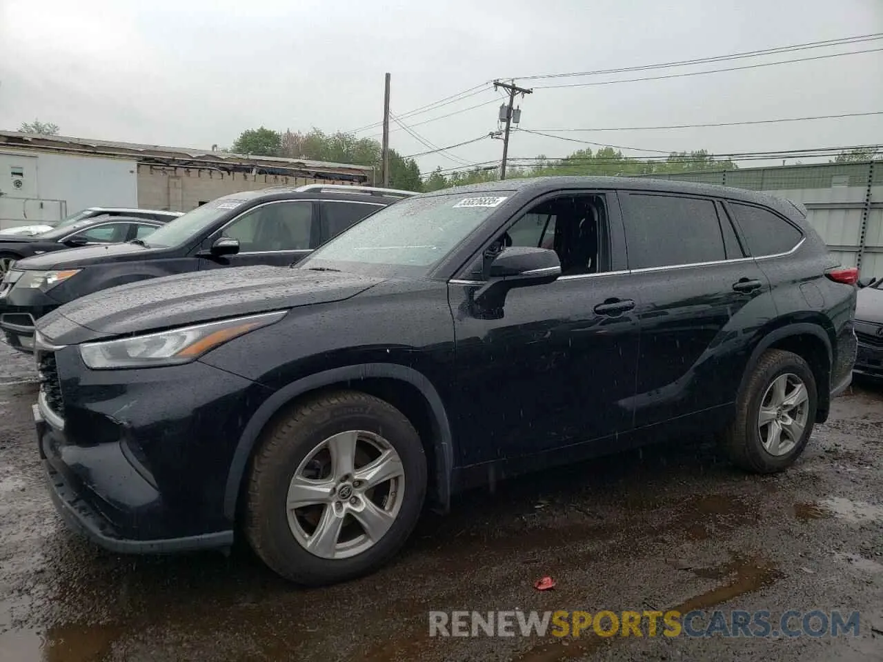 1 Photograph of a damaged car 5TDCZRBH2LS037465 TOYOTA HIGHLANDER 2020