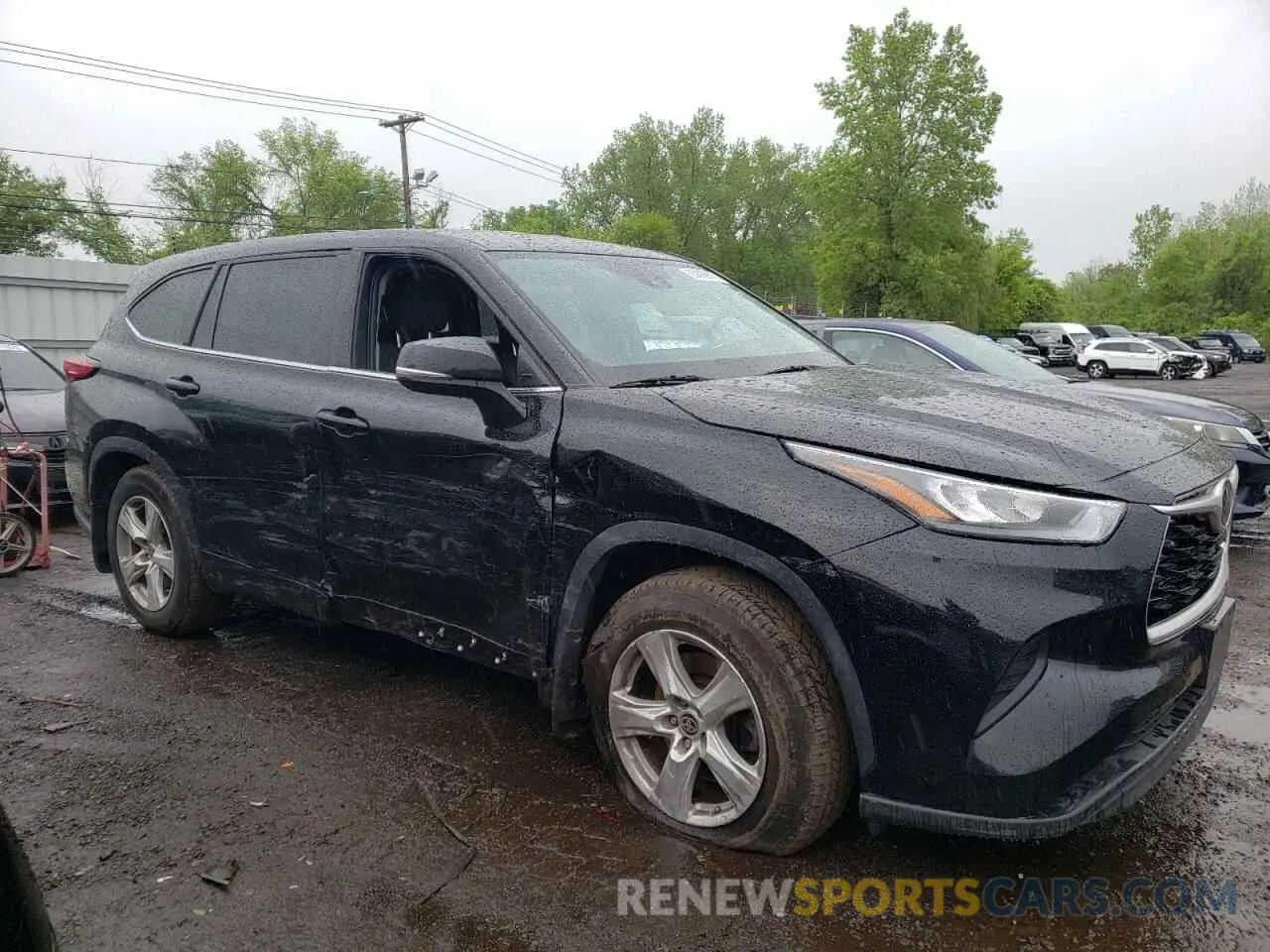 4 Photograph of a damaged car 5TDCZRBH2LS037465 TOYOTA HIGHLANDER 2020
