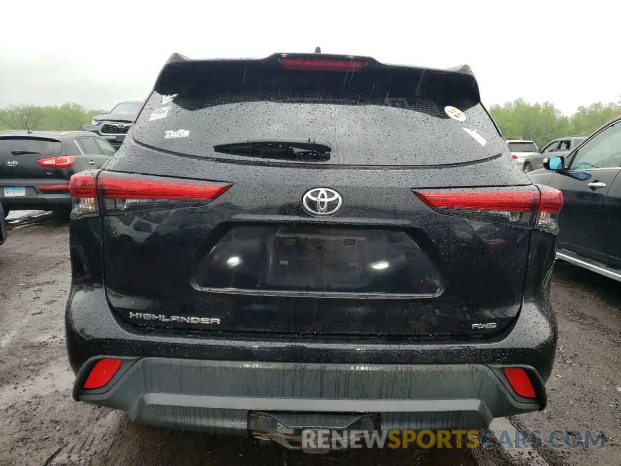 6 Photograph of a damaged car 5TDCZRBH2LS037465 TOYOTA HIGHLANDER 2020