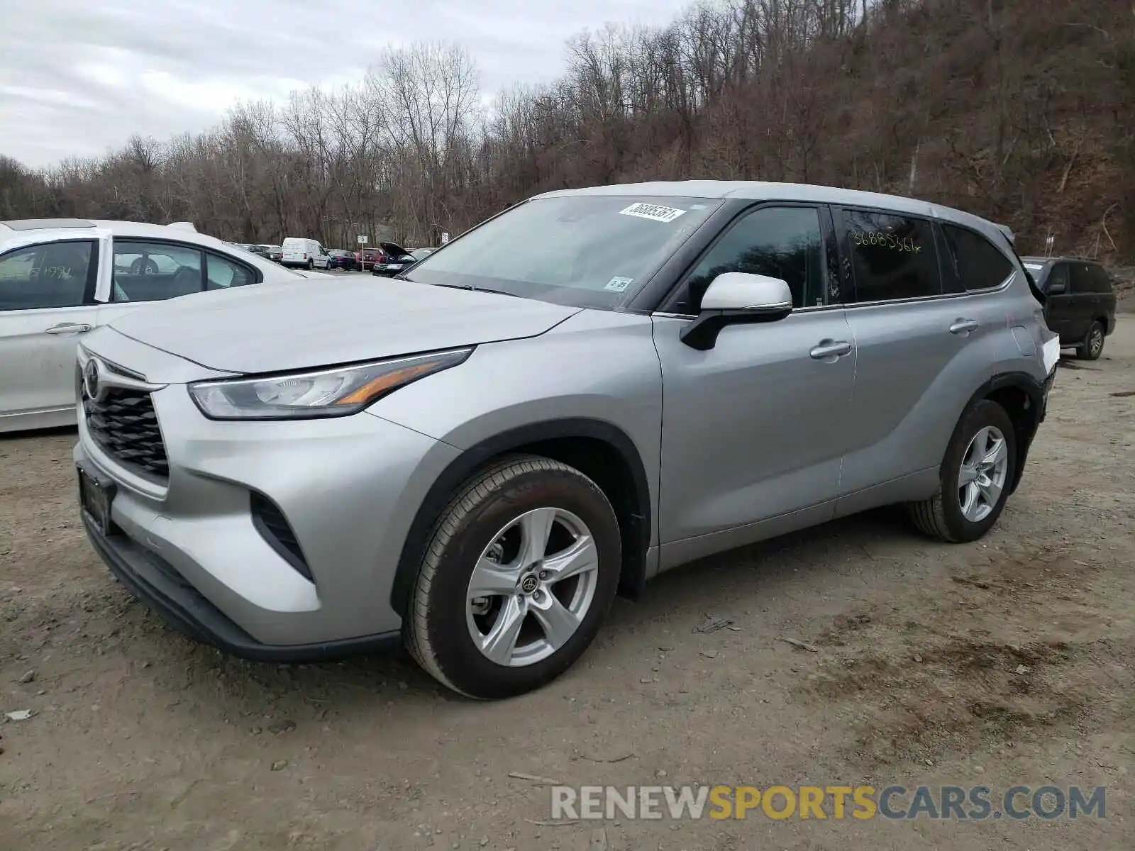 2 Photograph of a damaged car 5TDCZRBH3LS501735 TOYOTA HIGHLANDER 2020