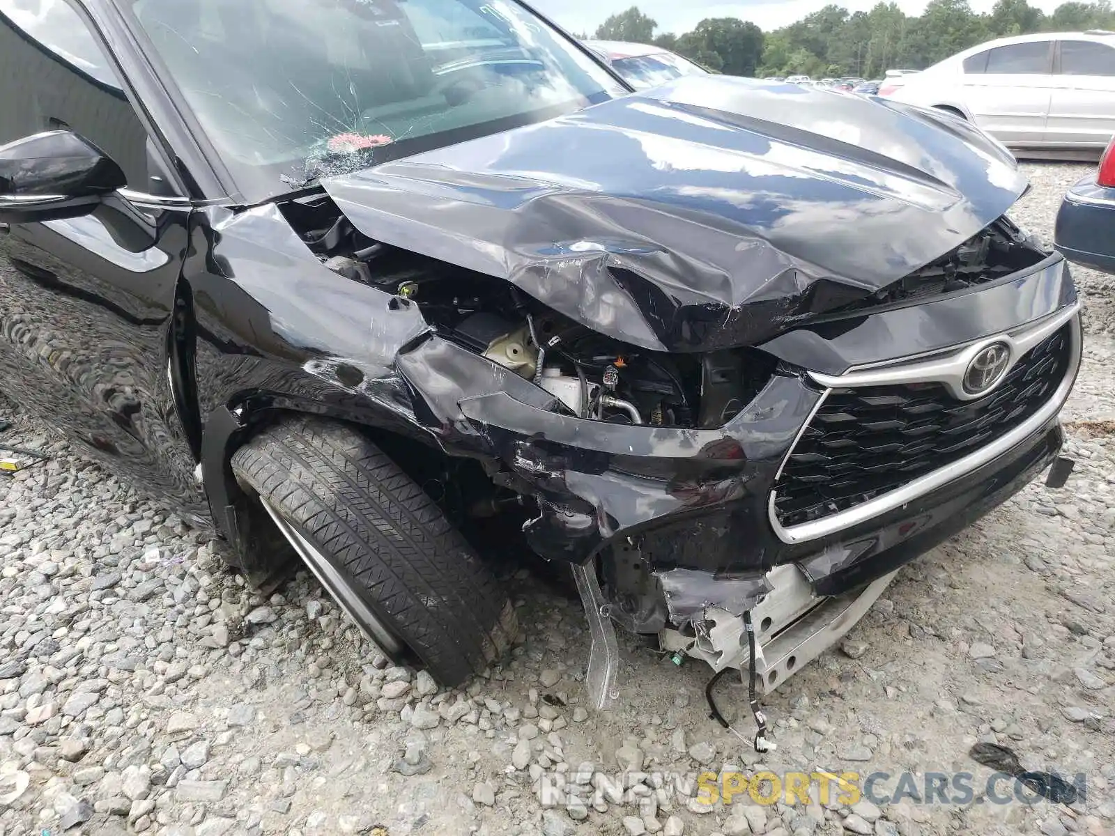 9 Photograph of a damaged car 5TDCZRBH8LS032593 TOYOTA HIGHLANDER 2020