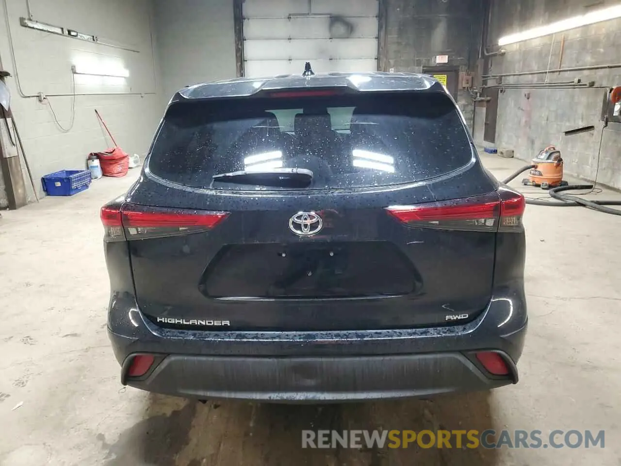 6 Photograph of a damaged car 5TDCZRBH8LS514044 TOYOTA HIGHLANDER 2020