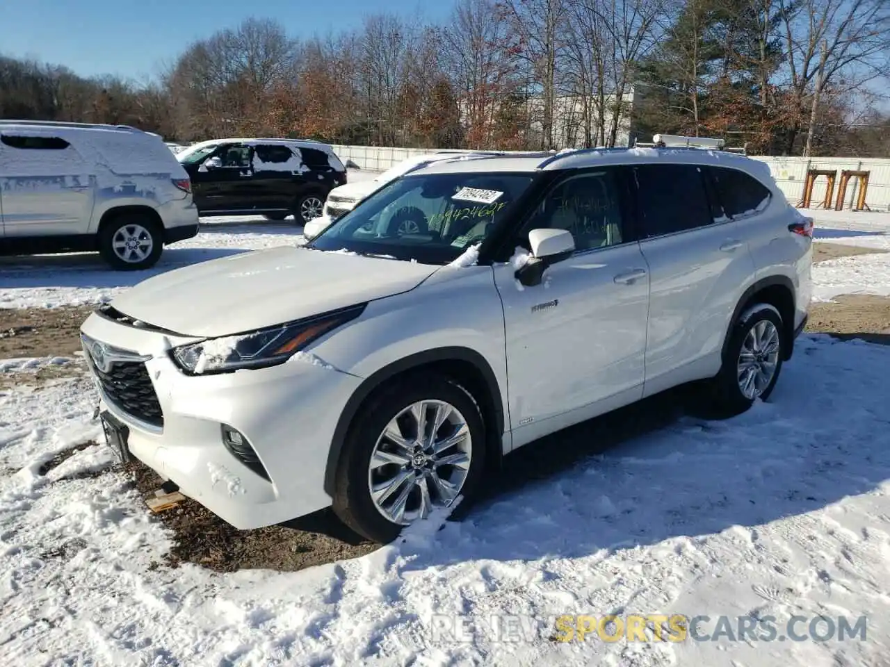 1 Photograph of a damaged car 5TDDBRCH1LS000530 TOYOTA HIGHLANDER 2020