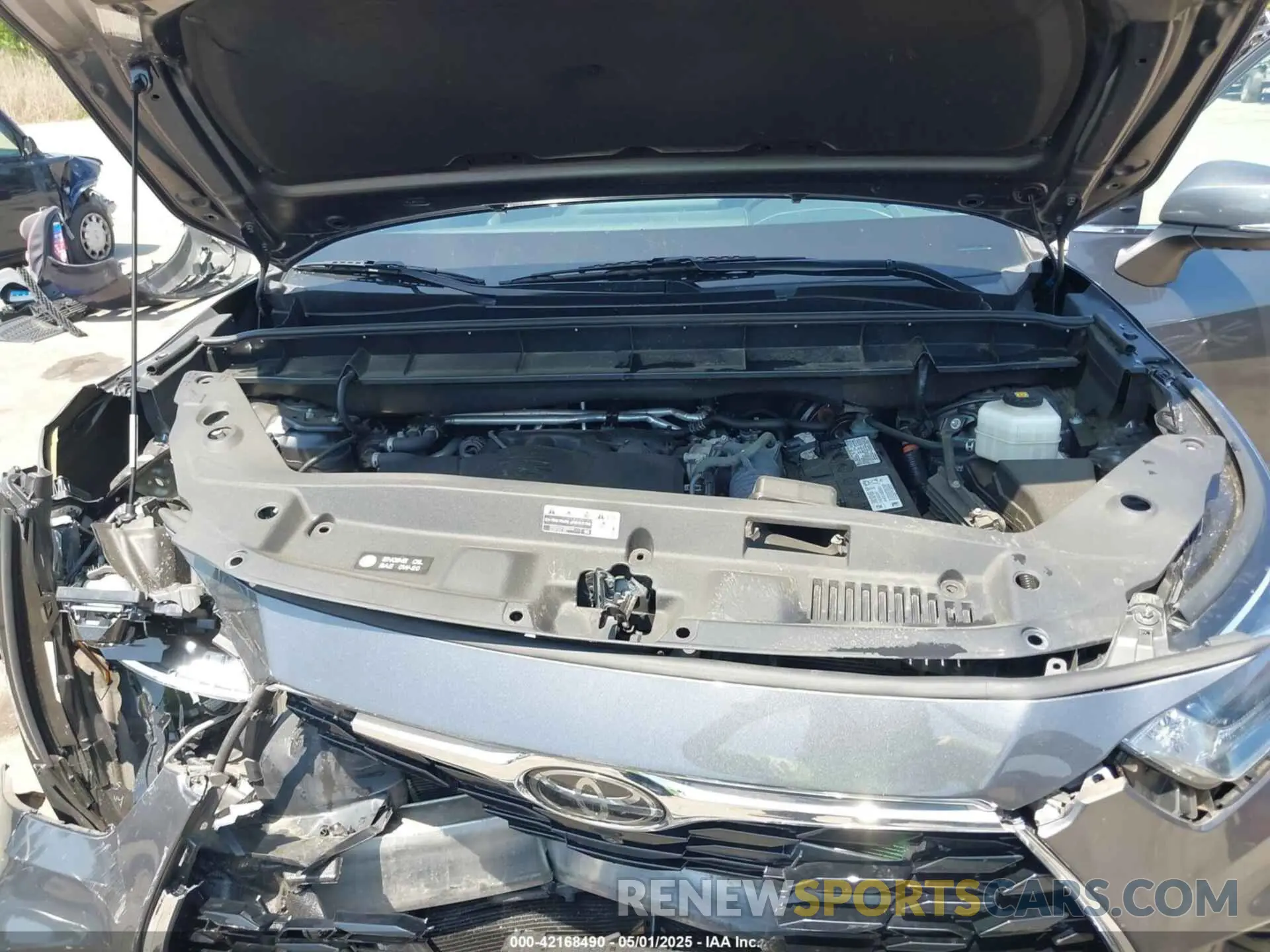 10 Photograph of a damaged car 5TDDZRBH0LS012651 TOYOTA HIGHLANDER 2020