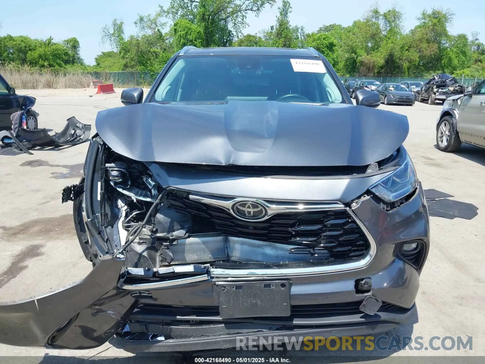 12 Photograph of a damaged car 5TDDZRBH0LS012651 TOYOTA HIGHLANDER 2020