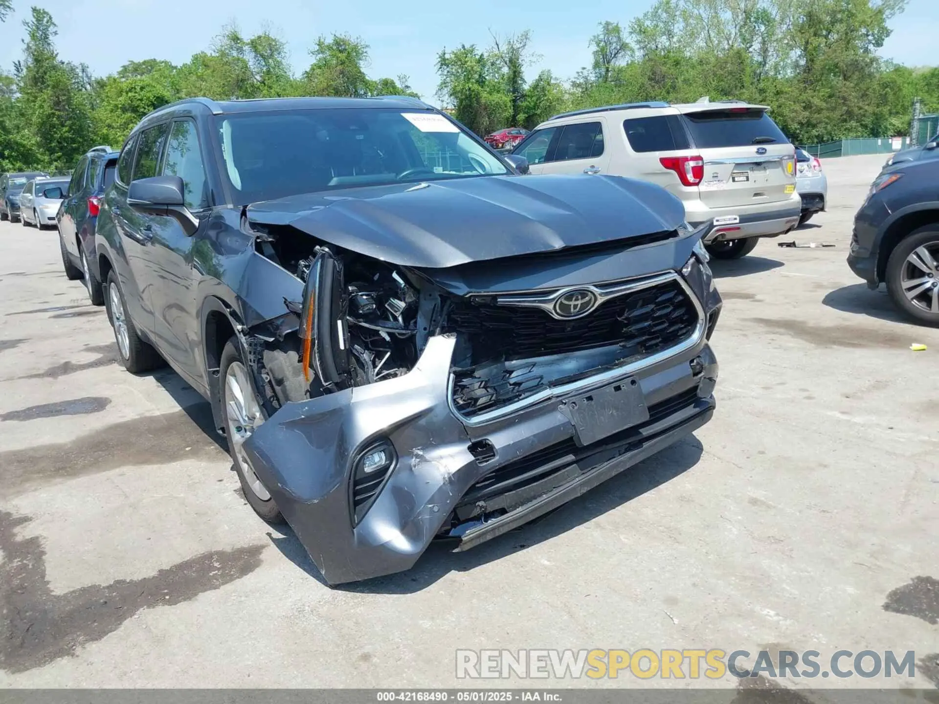 6 Photograph of a damaged car 5TDDZRBH0LS012651 TOYOTA HIGHLANDER 2020