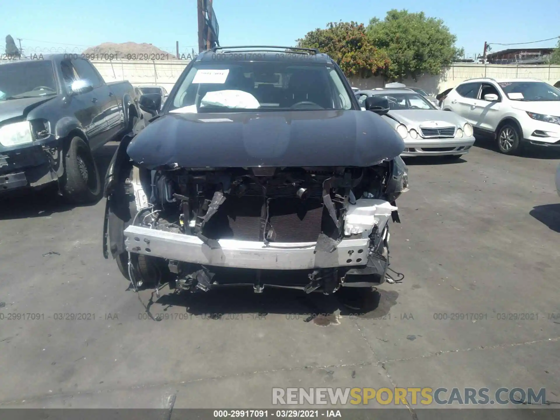 6 Photograph of a damaged car 5TDDZRBH0LS036061 TOYOTA HIGHLANDER 2020