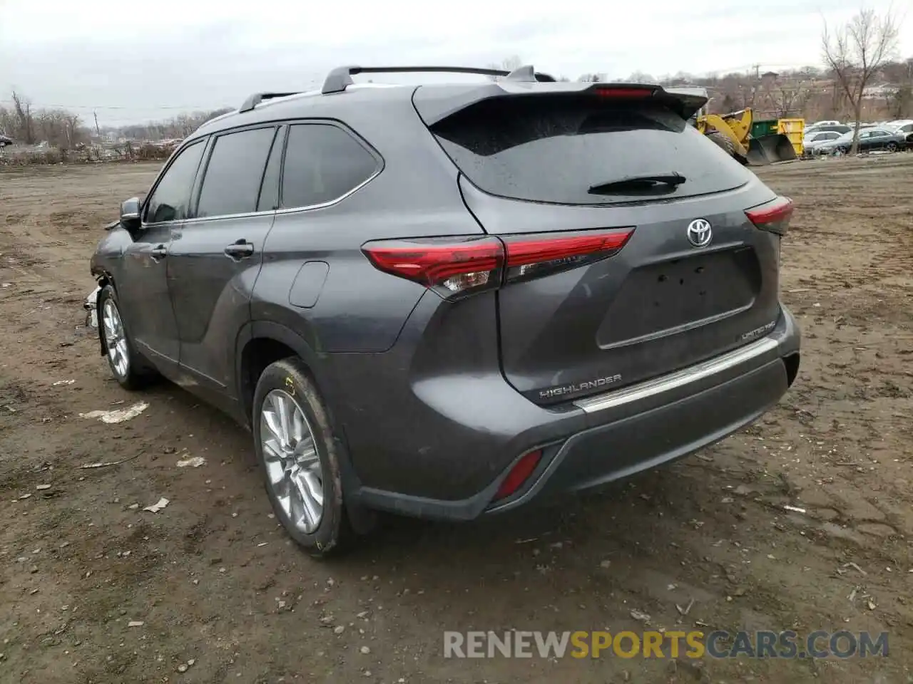 3 Photograph of a damaged car 5TDDZRBH1LS016823 TOYOTA HIGHLANDER 2020