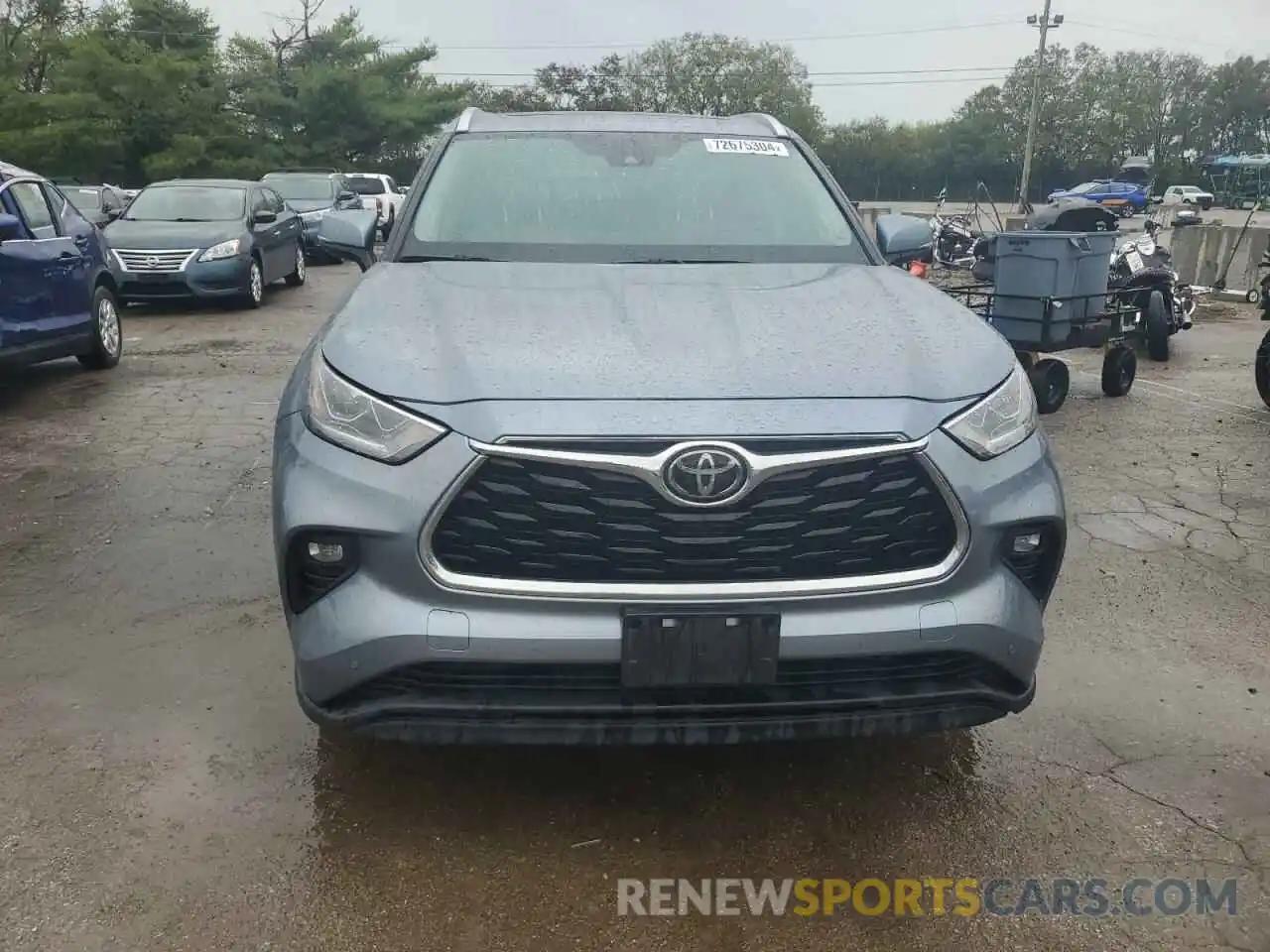 5 Photograph of a damaged car 5TDDZRBH1LS018216 TOYOTA HIGHLANDER 2020