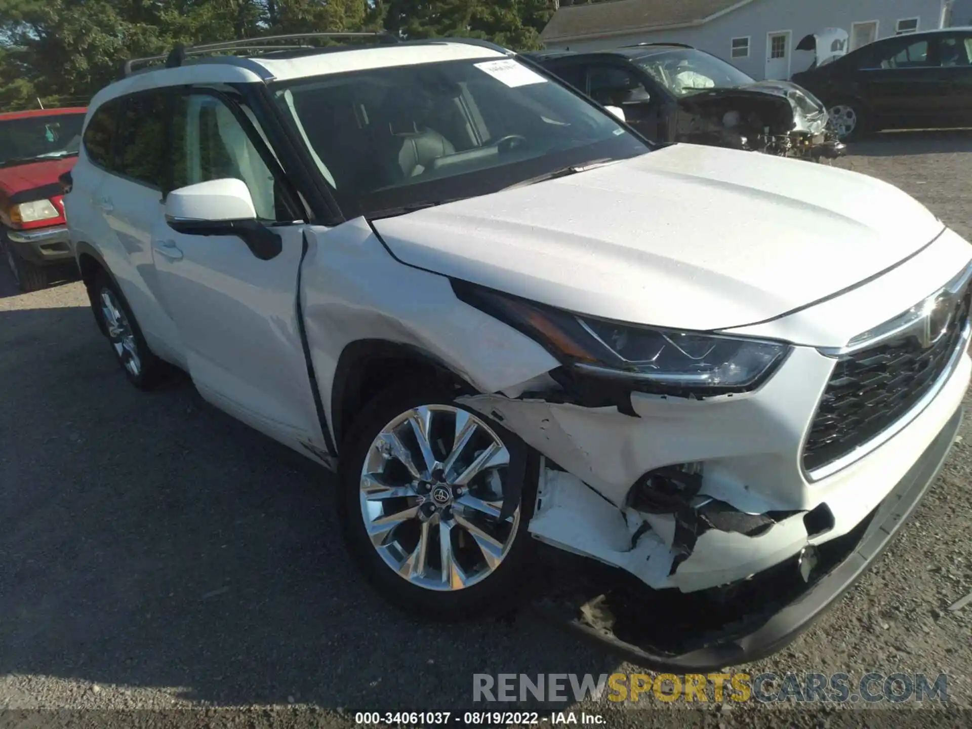 6 Photograph of a damaged car 5TDDZRBH1LS052012 TOYOTA HIGHLANDER 2020