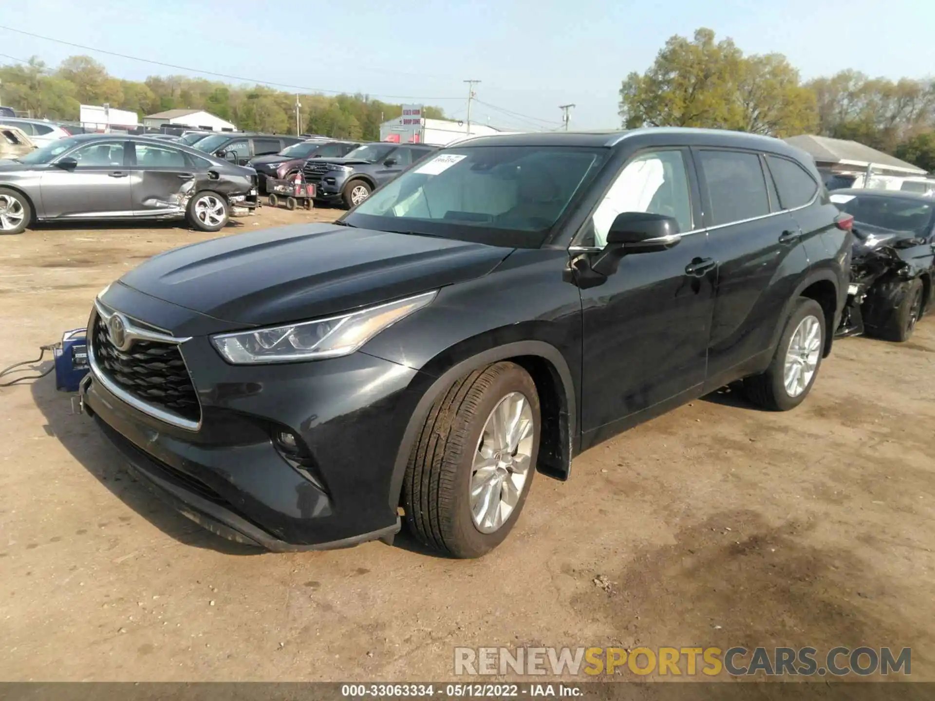 2 Photograph of a damaged car 5TDDZRBH2LS008648 TOYOTA HIGHLANDER 2020