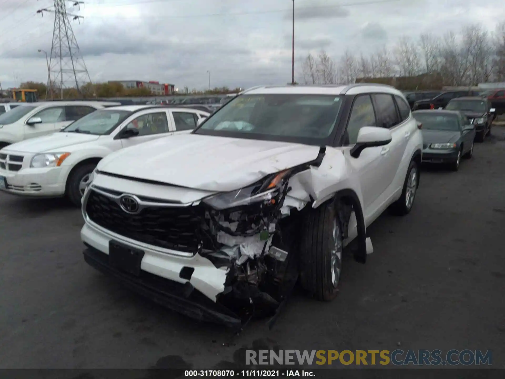 6 Photograph of a damaged car 5TDDZRBH3LS051525 TOYOTA HIGHLANDER 2020