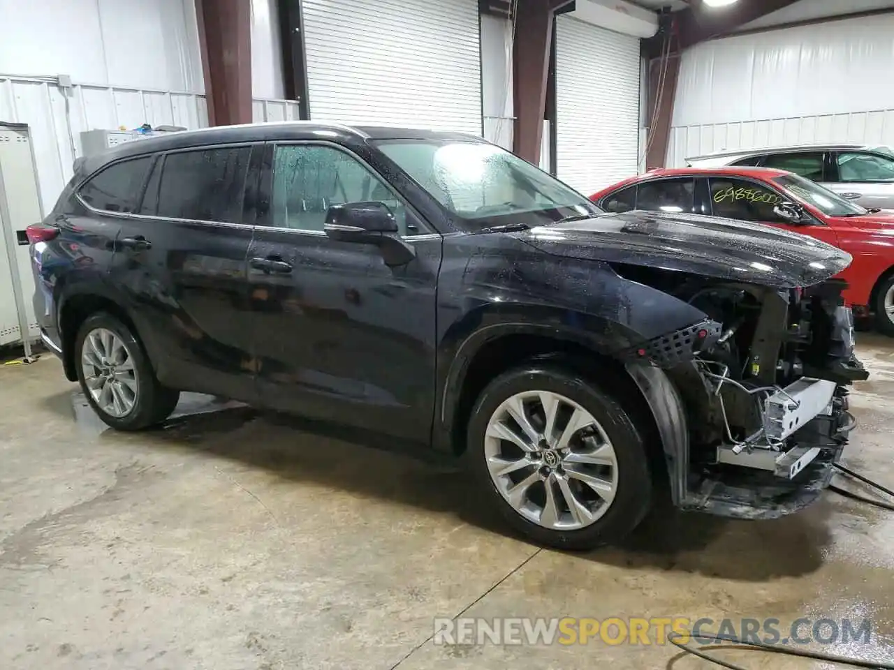 4 Photograph of a damaged car 5TDDZRBH4LS020865 TOYOTA HIGHLANDER 2020