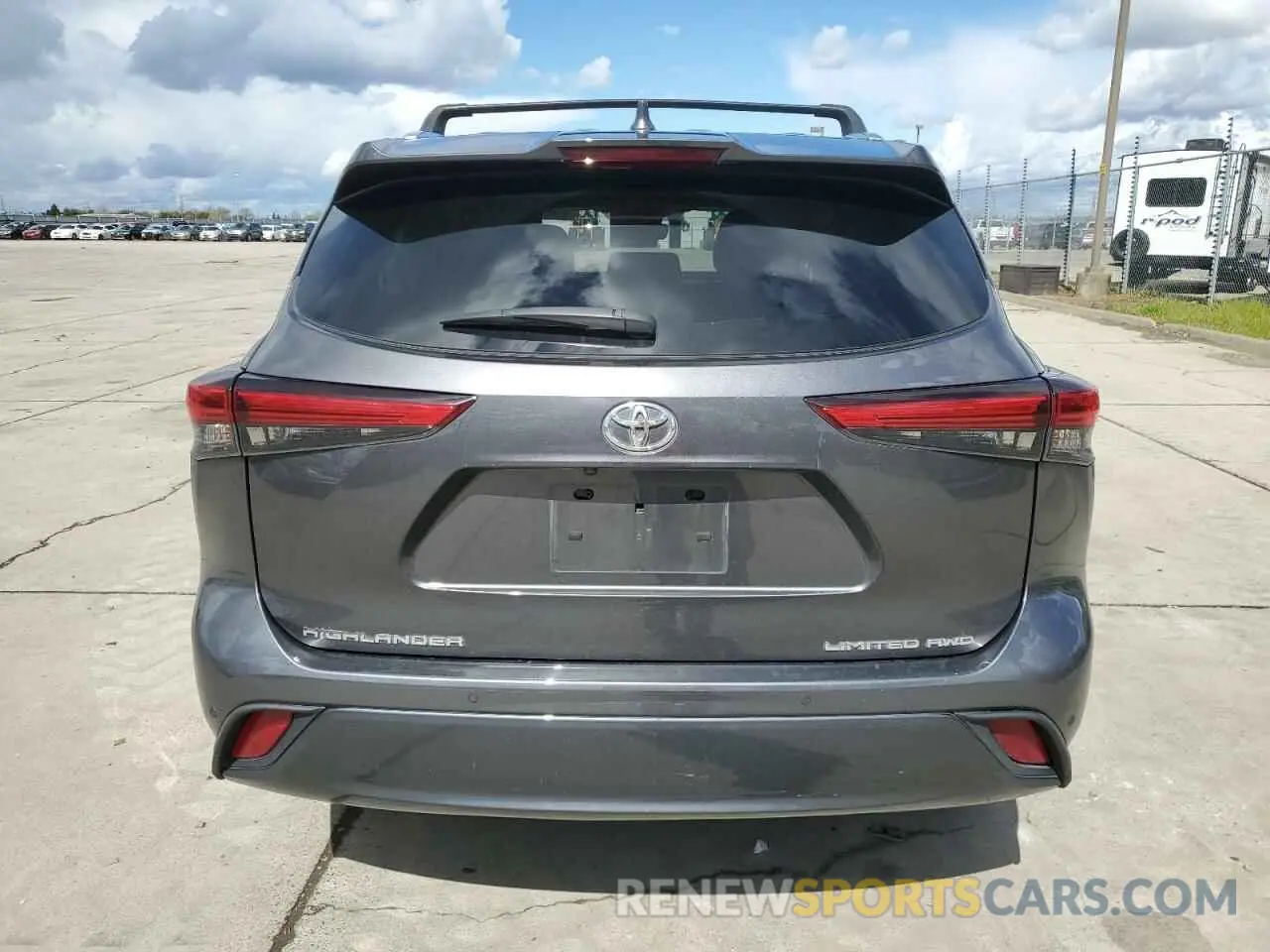 6 Photograph of a damaged car 5TDDZRBH5LS023452 TOYOTA HIGHLANDER 2020