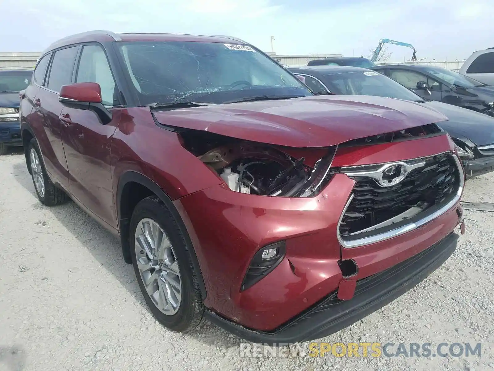 9 Photograph of a damaged car 5TDDZRBH6LS010936 TOYOTA HIGHLANDER 2020