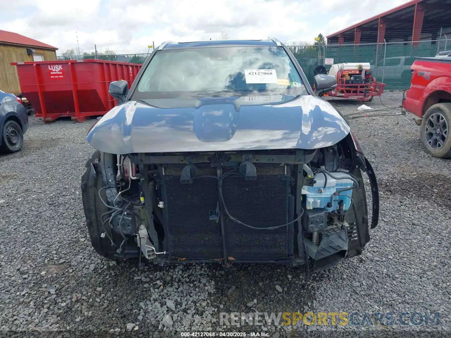 12 Photograph of a damaged car 5TDDZRBH7LS015529 TOYOTA HIGHLANDER 2020