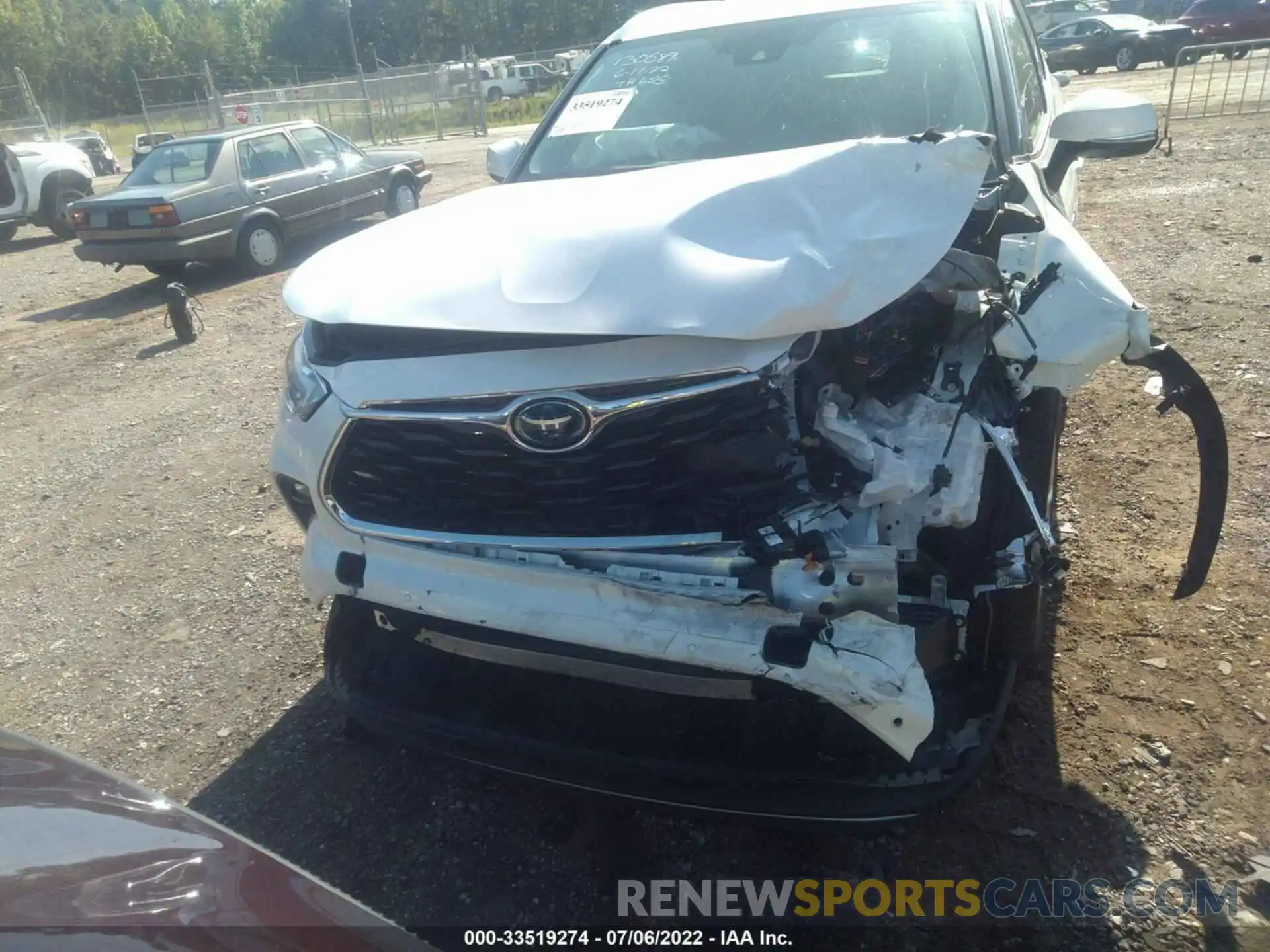 6 Photograph of a damaged car 5TDEBRCH0LS007599 TOYOTA HIGHLANDER 2020