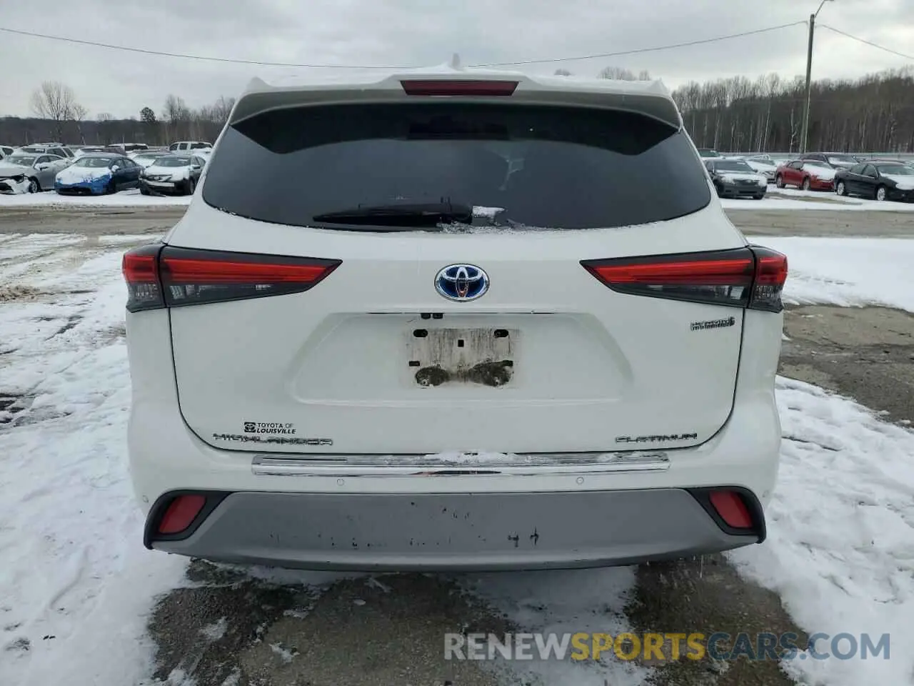 6 Photograph of a damaged car 5TDEBRCH0LS013869 TOYOTA HIGHLANDER 2020
