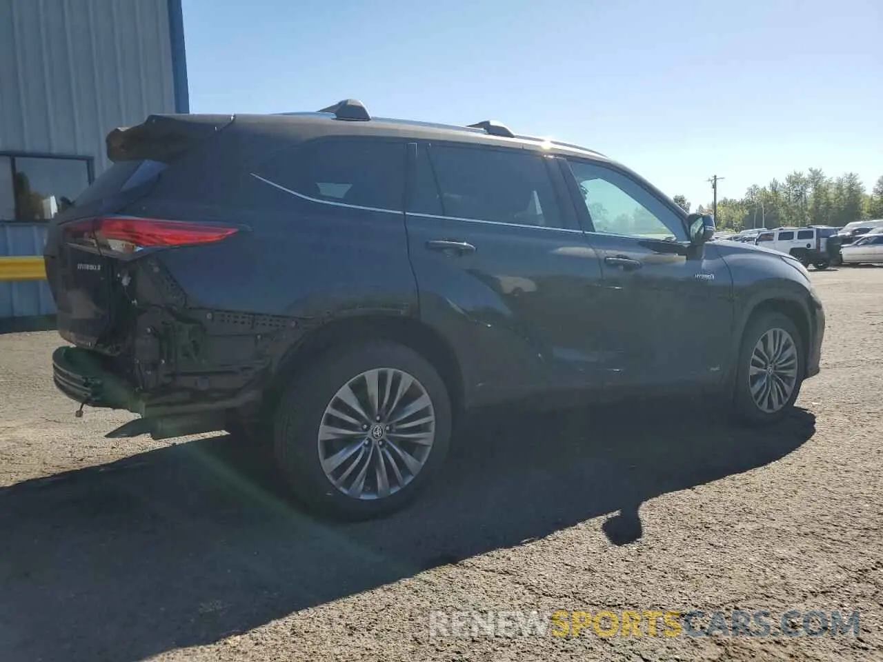 3 Photograph of a damaged car 5TDEBRCH3LS002641 TOYOTA HIGHLANDER 2020
