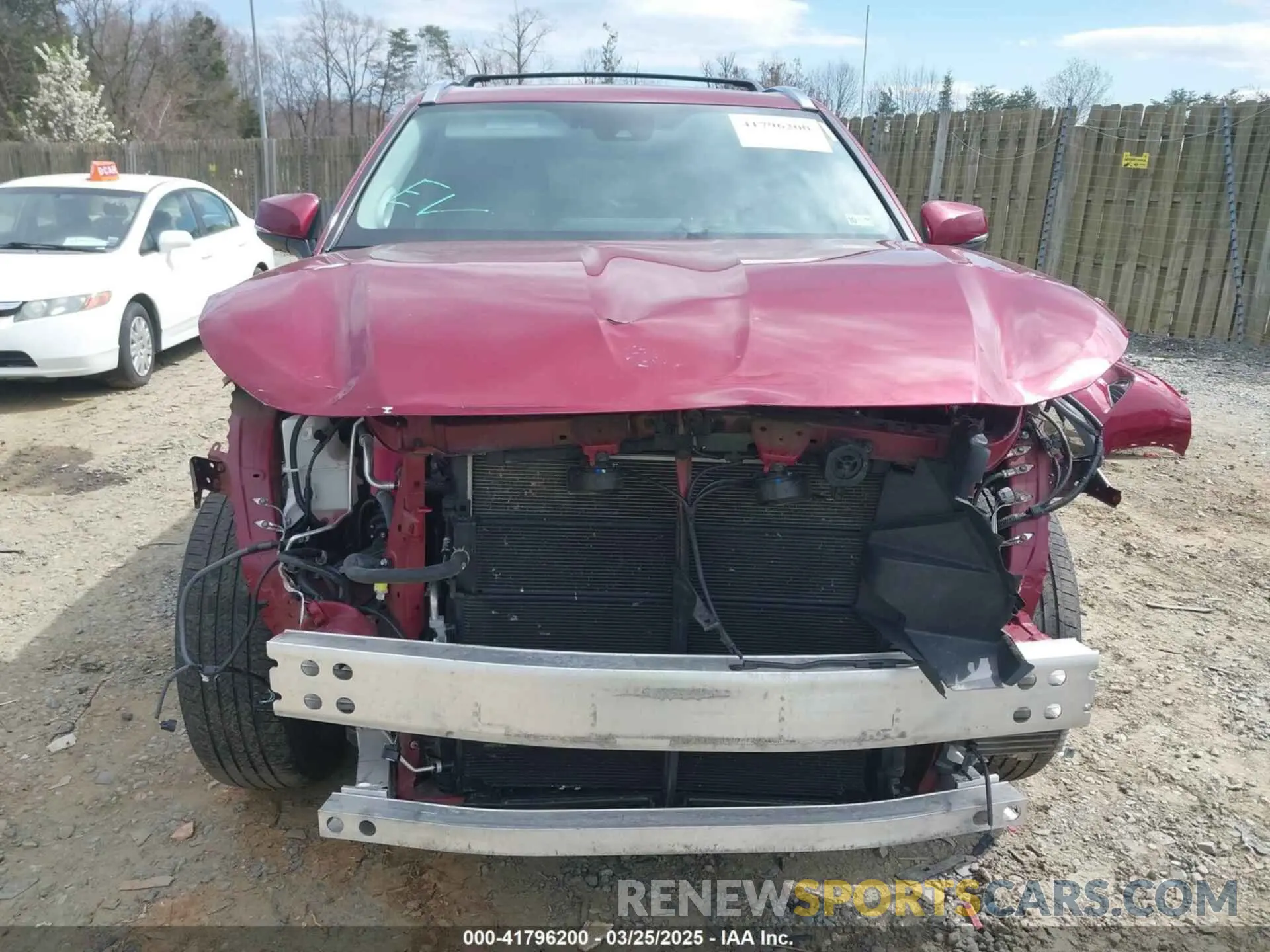 13 Photograph of a damaged car 5TDEBRCH3LS003336 TOYOTA HIGHLANDER 2020
