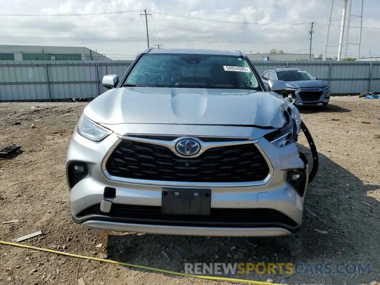 5 Photograph of a damaged car 5TDEBRCH4LS004852 TOYOTA HIGHLANDER 2020