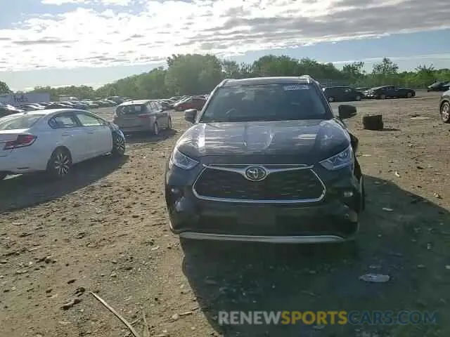 14 Photograph of a damaged car 5TDEBRCH9LS002465 TOYOTA HIGHLANDER 2020
