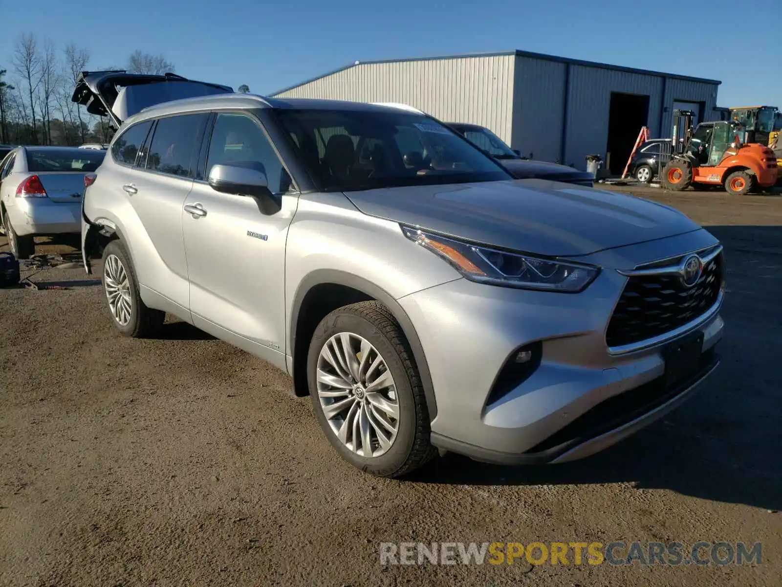 1 Photograph of a damaged car 5TDEBRCH9LS011862 TOYOTA HIGHLANDER 2020